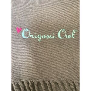 Origami Owl Gray Blanket #cozy blanket #origami owl